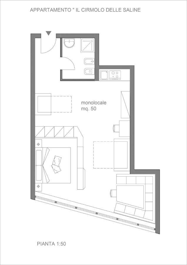 Apartamento Il Cirmolo Delle Saline Falcade Exterior foto